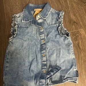 Wrangler Denim Sleeveless Kids shirt